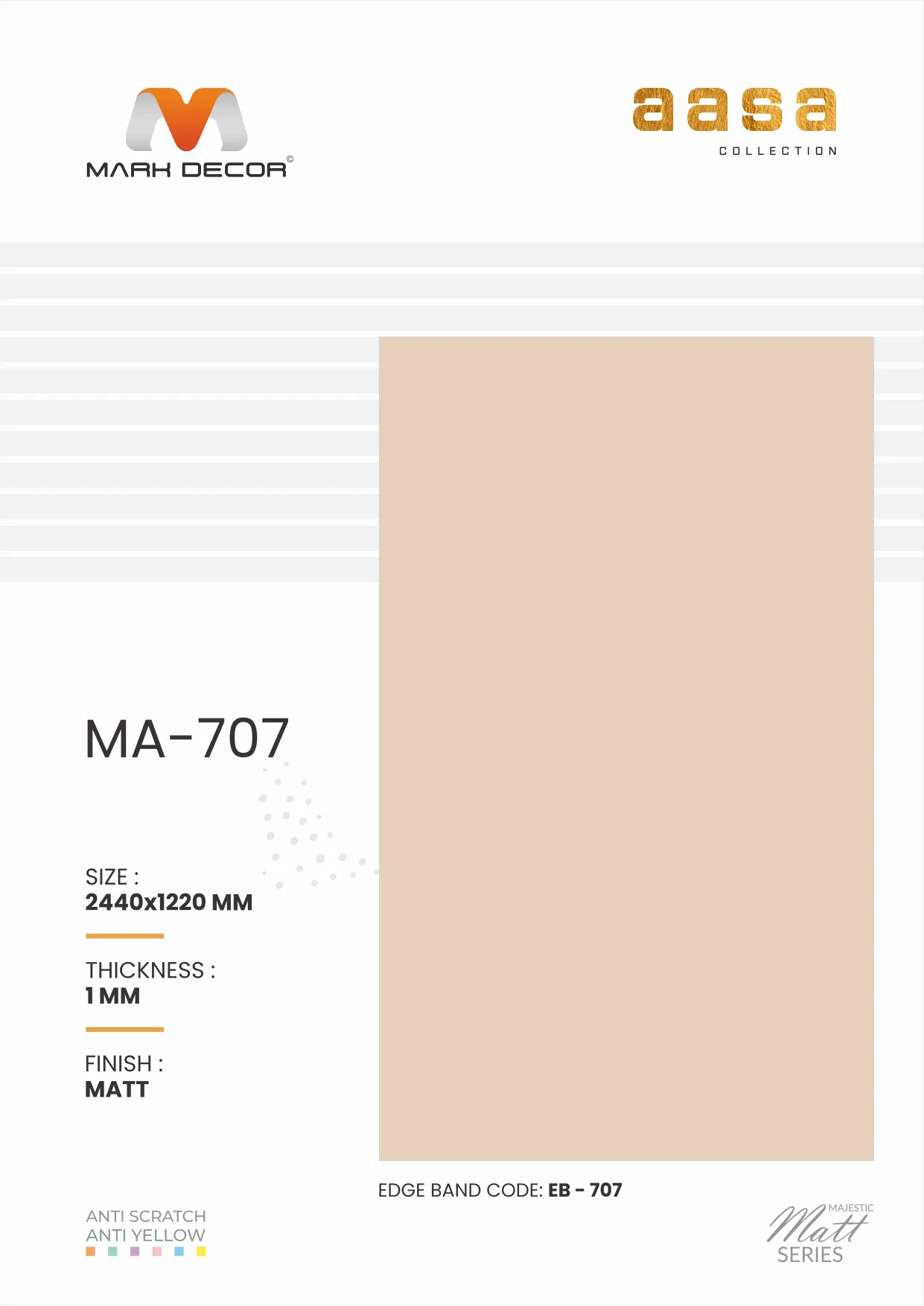 MA-707 AASA Panel Design